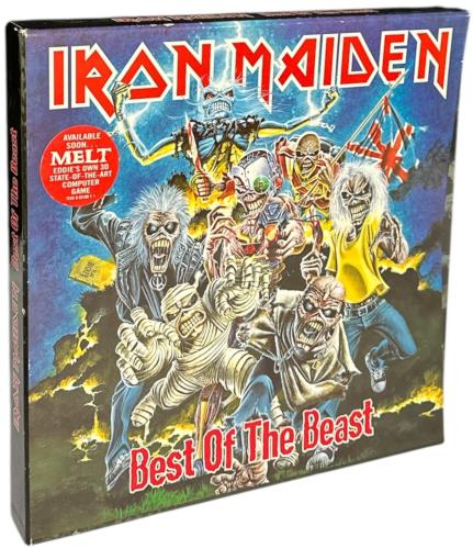 Iron Maiden Best Of The Beast + Hype Sticker - EX Vinyl Box Set UK IROVXBE869779