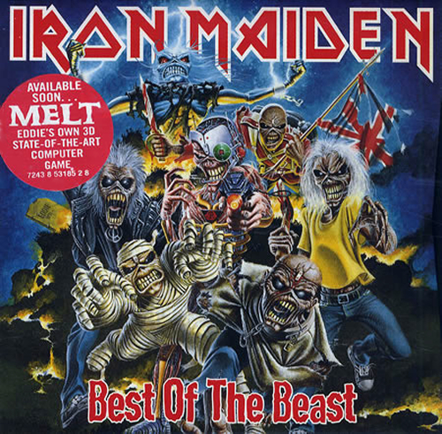 Iron Maiden Best Of The Beast - Sealed 2 CD album set (Double CD) UK IRO2CBE563690