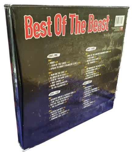 Iron Maiden Best Of The Beast - VG Vinyl Box Set UK IROVXBE380976