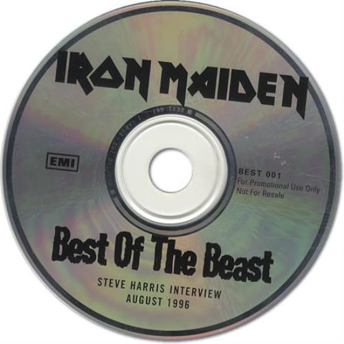 Iron Maiden Best Of The Beast Steve Harris Interview CD album (CDLP) UK IROCDBE75526