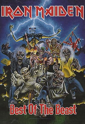 Iron Maiden Best Of The Beast mini disc (MD) UK IROMDBE383322