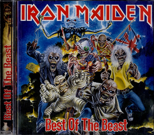 Iron Maiden Best Of The Beast CD album (CDLP) UK IROCDBE595806