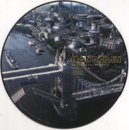 Iron Maiden Brave New World - EX picture disc LP (vinyl picture disc album) UK IROPDBR353030