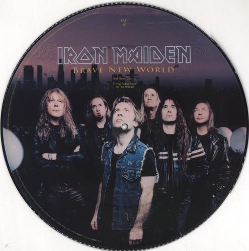 Iron Maiden Brave New World - EX picture disc LP (vinyl picture disc album) UK IROPDBR353030
