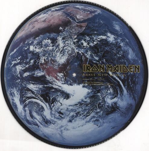 Iron Maiden Brave New World - EX picture disc LP (vinyl picture disc album) UK IROPDBR353030