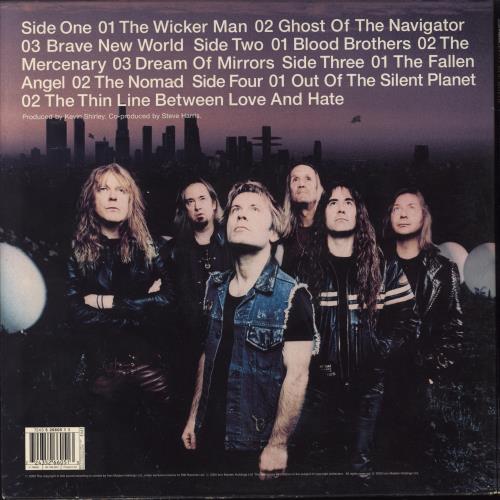 Iron Maiden Brave New World - VG picture disc LP (vinyl picture disc album) UK IROPDBR816135