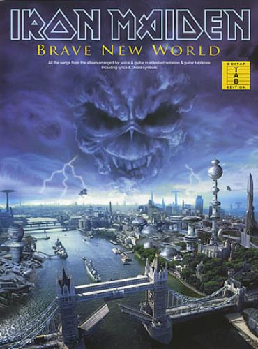 Iron Maiden Brave New World book UK IROBKBR394829