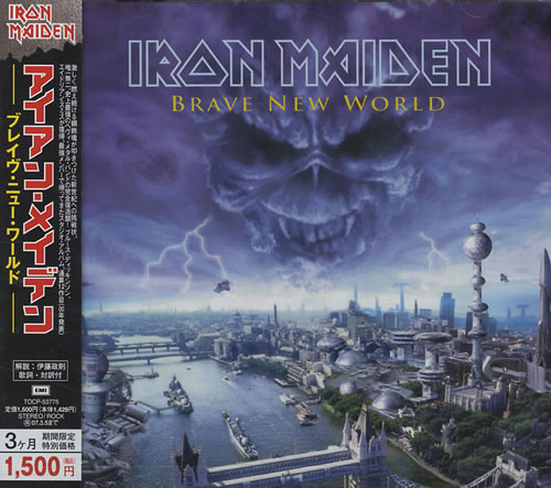 Iron Maiden Brave New World CD album (CDLP) Japanese IROCDBR431621