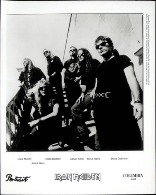 Iron Maiden Brave New World media press pack US IROPPBR525923