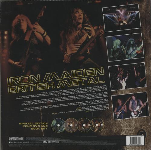 Iron Maiden British Metal - Sealed DVD UK IRODDBR645567
