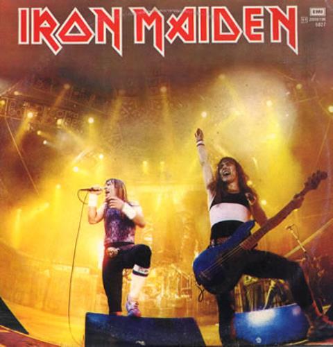 Iron Maiden Corriendo Libre 12" vinyl single (12 inch record / Maxi-single) Argentinean IRO12CO234310