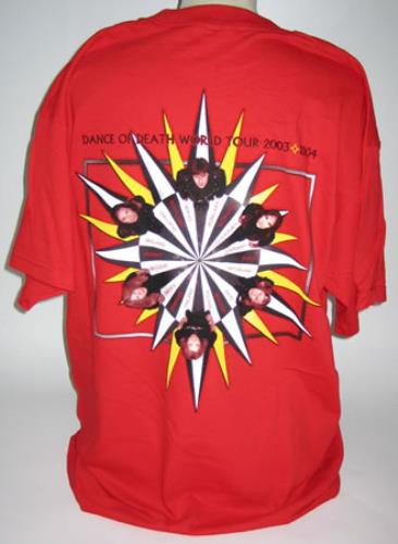 Iron Maiden Dance Of Death T-Shirt - Large t-shirt UK IROTSDA380304