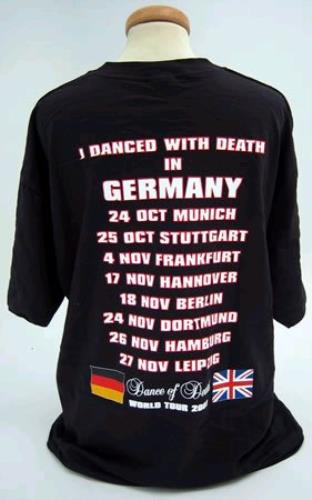Iron Maiden Dance Of Death Tour T-Shirt - XL t-shirt German IROTSDA373778