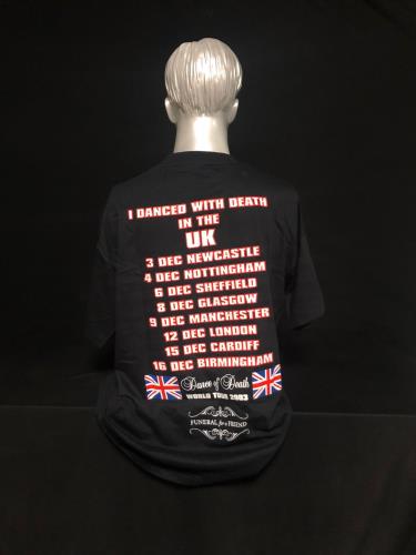 Iron Maiden Dance Of Death World Tour 2003 - XL t-shirt UK IROTSDA718113