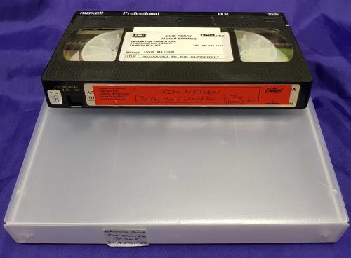 Iron Maiden Daughter To The Slaughter video (VHS or PAL or NTSC) UK IROVIDA715240