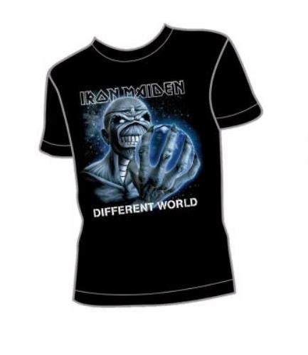 Iron Maiden Different World T-Shirt - Small t-shirt UK IROTSDI385276