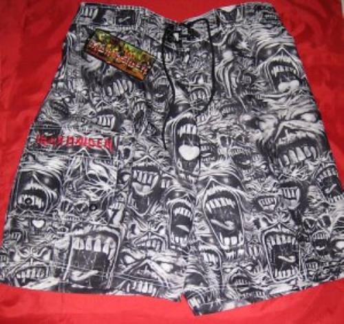 Iron Maiden Eddie Board Shorts clothing US IROMCED371737