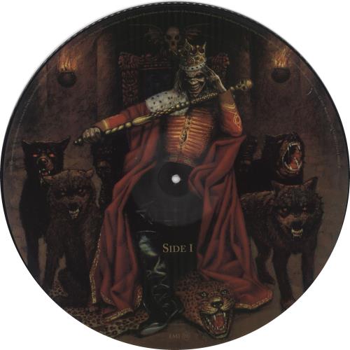 Iron Maiden Edward The Great + Poster picture disc LP (vinyl picture disc album) UK IROPDED723151