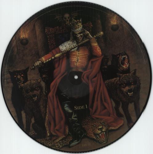 Iron Maiden Edward The Great - The Greatest Hits - VG picture disc LP (vinyl picture disc album) UK IROPDED871999