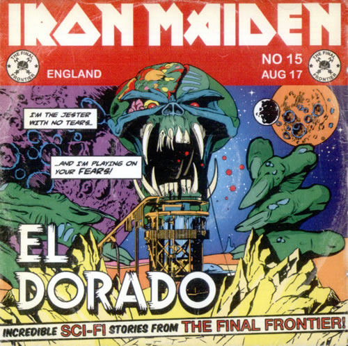 Iron Maiden El Dorado CD-R acetate US IROCREL523883