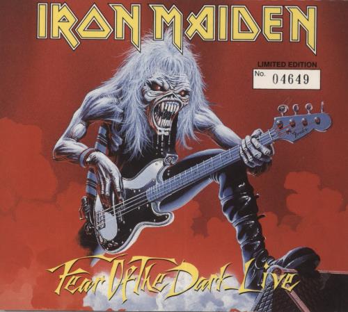 Iron Maiden Fear Of The Dark - EX CD single (CD5 / 5") UK IROC5FE794615