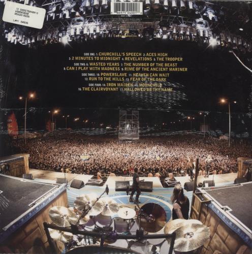 Iron Maiden Flight 666 - Sealed picture disc LP (vinyl picture disc album) US IROPDFL554017