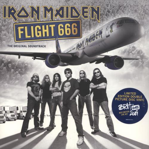 Iron Maiden Flight 666 - Sealed picture disc LP (vinyl picture disc album) UK IROPDFL717353