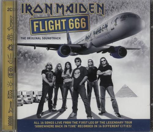 Iron Maiden Flight 666 2 CD album set (Double CD) UK IRO2CFL870988