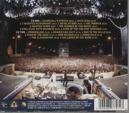 Iron Maiden Flight 666 2 CD album set (Double CD) UK IRO2CFL870988