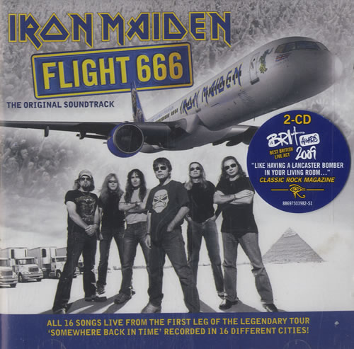 Iron Maiden Flight 999 CD album (CDLP) US IROCDFL477428
