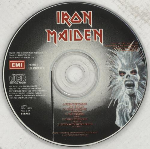 Iron Maiden Flight Of Icarus - Stickered + Voucher CD single (CD5 / 5") UK IROC5FL869640
