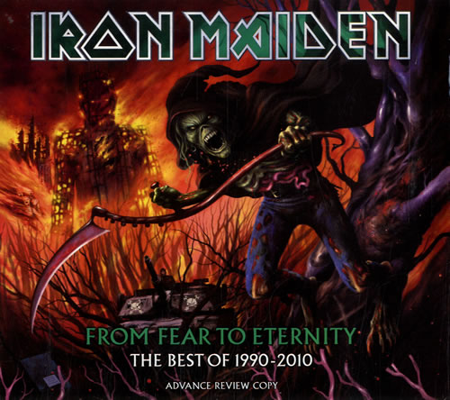 Iron Maiden From Fear To Eternity: The Best Of 1990 - 2010 CD-R acetate UK IROCRFR550097