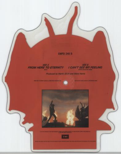 Iron Maiden From Here To Eternity + plinth shaped picture disc (picture disc vinyl record) UK IROSHFR06361