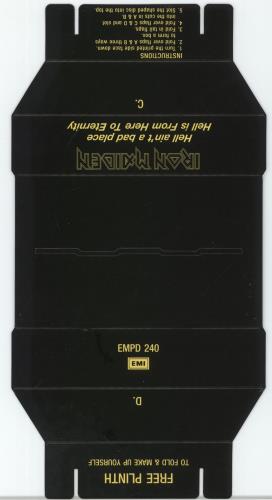 Iron Maiden From Here To Eternity + plinth shaped picture disc (picture disc vinyl record) UK IROSHFR06361