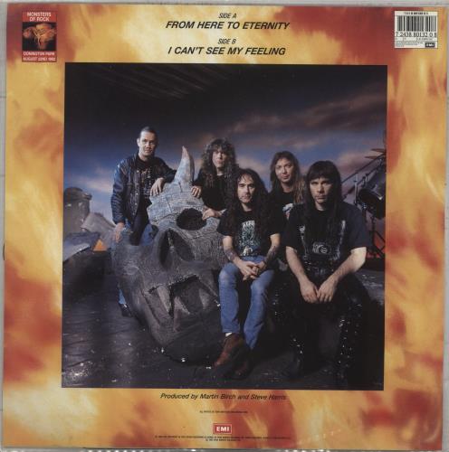 Iron Maiden From Here To Eternity shaped picture disc (picture disc vinyl record) UK IROSHFR252827