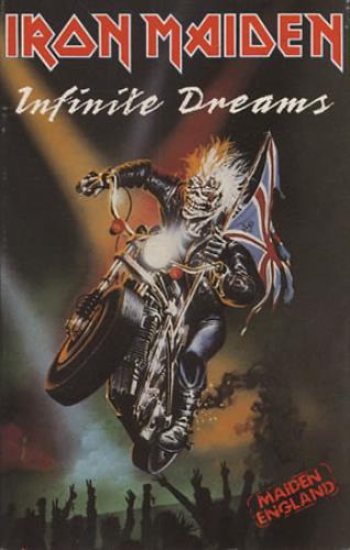 Iron Maiden Infinite Dreams cassette single UK IROCSIN393000