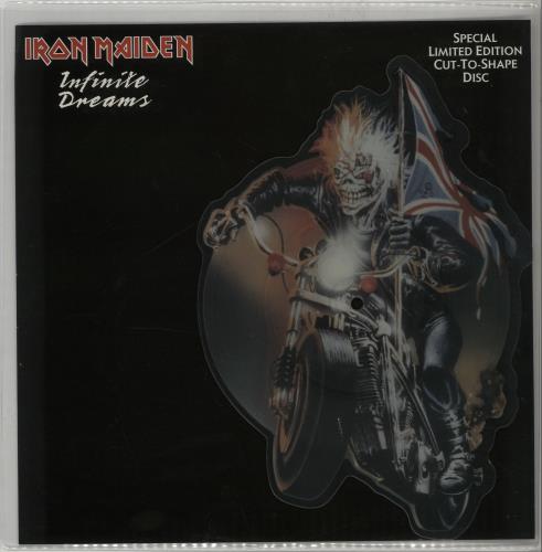 Iron Maiden Infinite Dreams shaped picture disc (picture disc vinyl record) UK IROSHIN00703