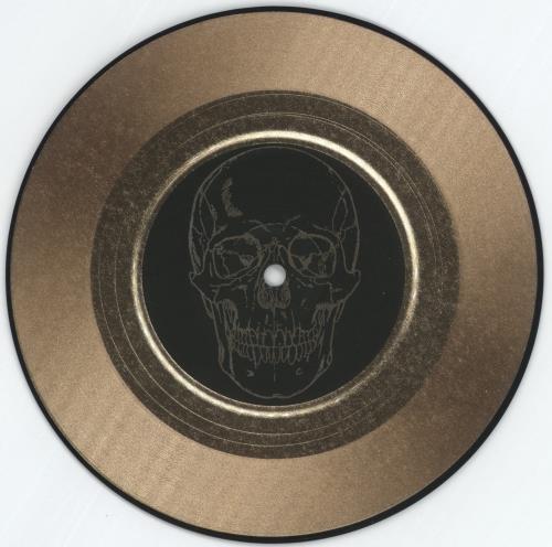 Iron Maiden Interview - Gold Vinyl 7" vinyl single (7 inch record / 45) UK IRO07IN869849