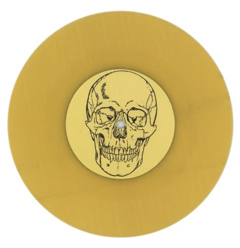 Iron Maiden Interview - Yellow 7" vinyl single (7 inch record / 45) UK IRO07IN204494