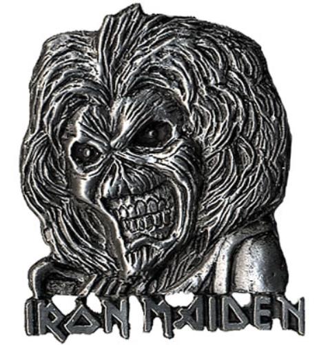 Iron Maiden Iron Maiden - Eddie's head badge UK IROBGIR435786