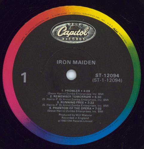 Iron Maiden Iron Maiden - Jacksonville vinyl LP album (LP record) US IROLPIR782672