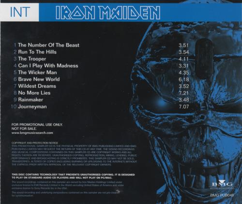 Iron Maiden Iron Maiden - Publishing CD CD album (CDLP) UK IROCDIR302079