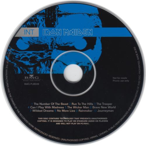 Iron Maiden Iron Maiden - Publishing CD CD album (CDLP) UK IROCDIR302079