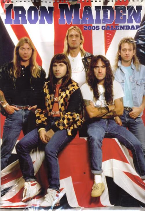 Iron Maiden Iron Maiden 2005 Calendar calendar UK IROCAIR563774