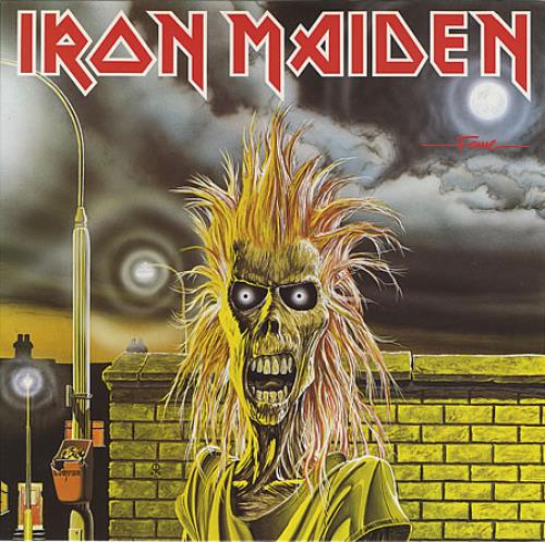 Iron Maiden Iron Maiden vinyl LP album (LP record) German IROLPIR399796