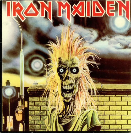 Iron Maiden Iron Maiden vinyl LP album (LP record) Spanish IROLPIR494848