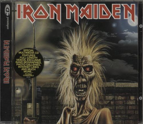 Iron Maiden Iron Maiden CD album (CDLP) UK IROCDIR595799