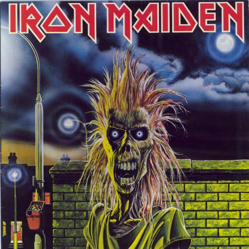 Iron Maiden Iron Maiden vinyl LP album (LP record) Greek IROLPIR724263