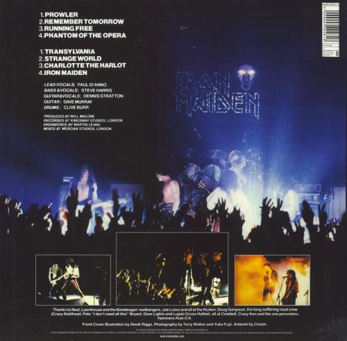 Iron Maiden Iron Maiden picture disc LP (vinyl picture disc album) UK IROPDIR807220