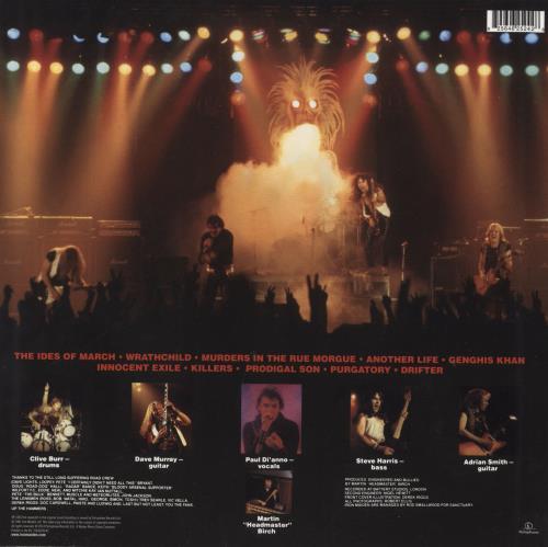 Iron Maiden Killers - 180 Gram vinyl LP album (LP record) UK IROLPKI808562